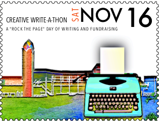 Fall 2019 Write-a-Thon stamp