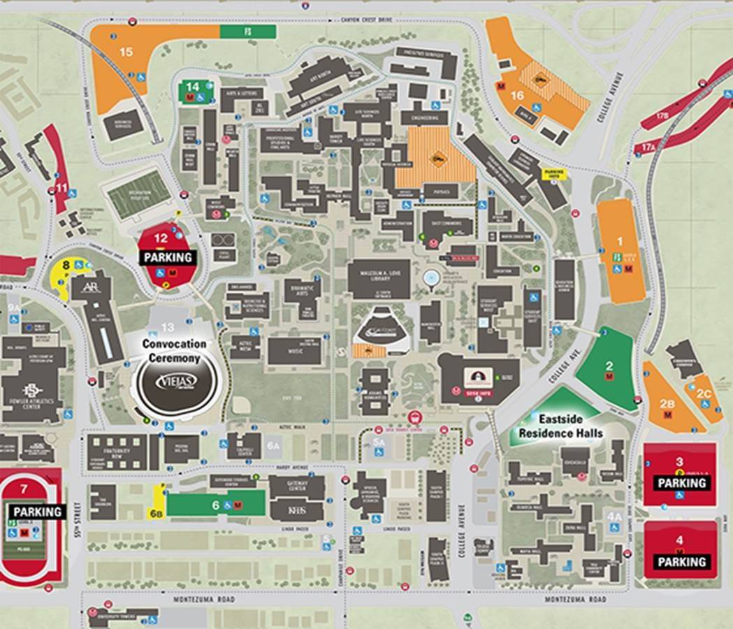 sdsu map